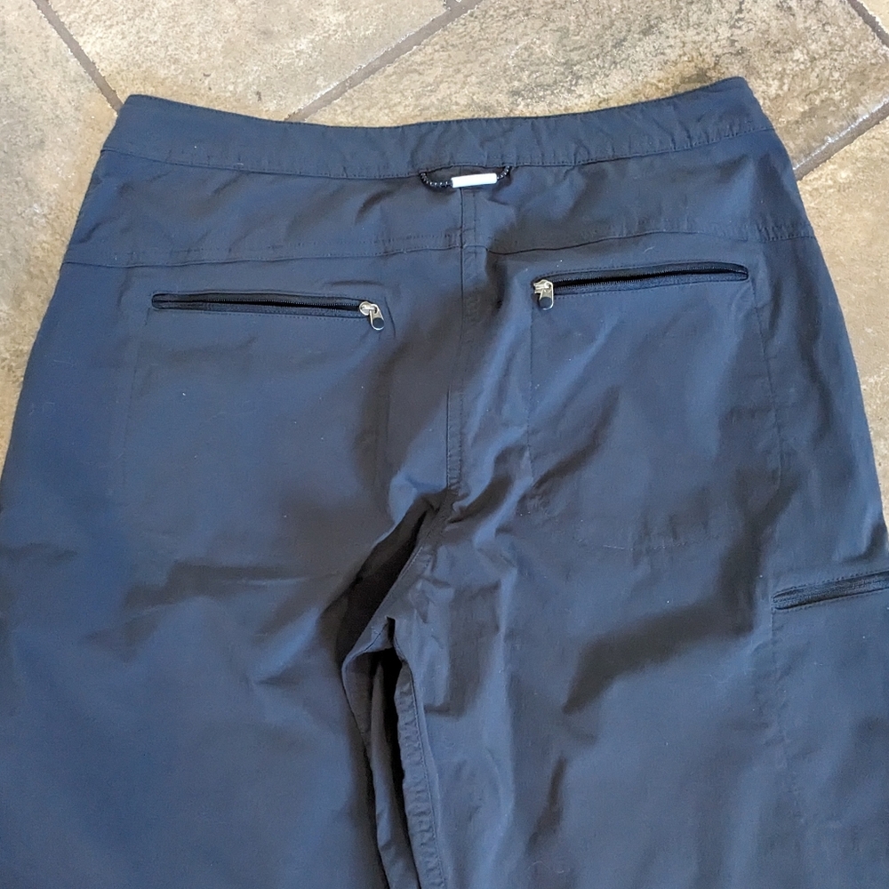 LL Bean Gorpcore Comfort Trail Pants Size 10 Dark Grey/Soft Black - Picture 7 of 14